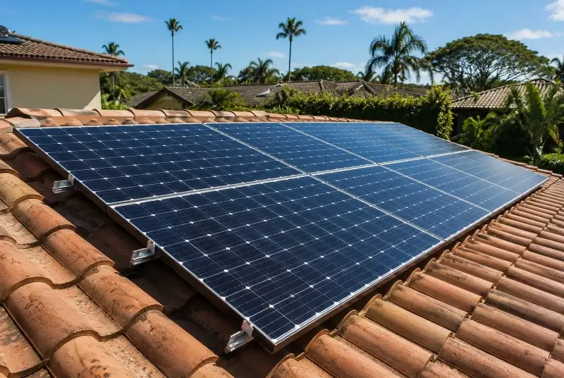 Installation de panneaux solaires à Saint-Martin-de-Gurson